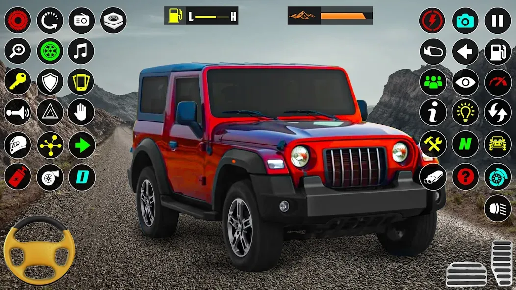 Offroad SUV: 4x4 Driving Game. (Оффроуд внедорожник) МОД/Взлом [Много монет, Открытые уровни и Мега MOD] Screenshot 2