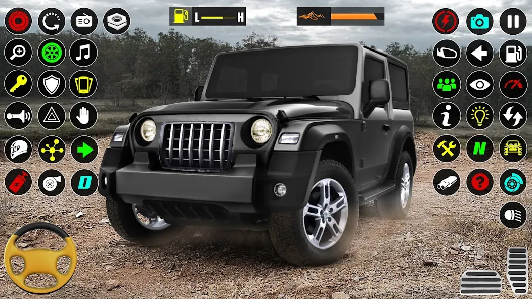 Offroad SUV: 4x4 Driving Game. (Оффроуд внедорожник) МОД/Взлом [Много монет, Открытые уровни и Мега MOD] Screenshot 3