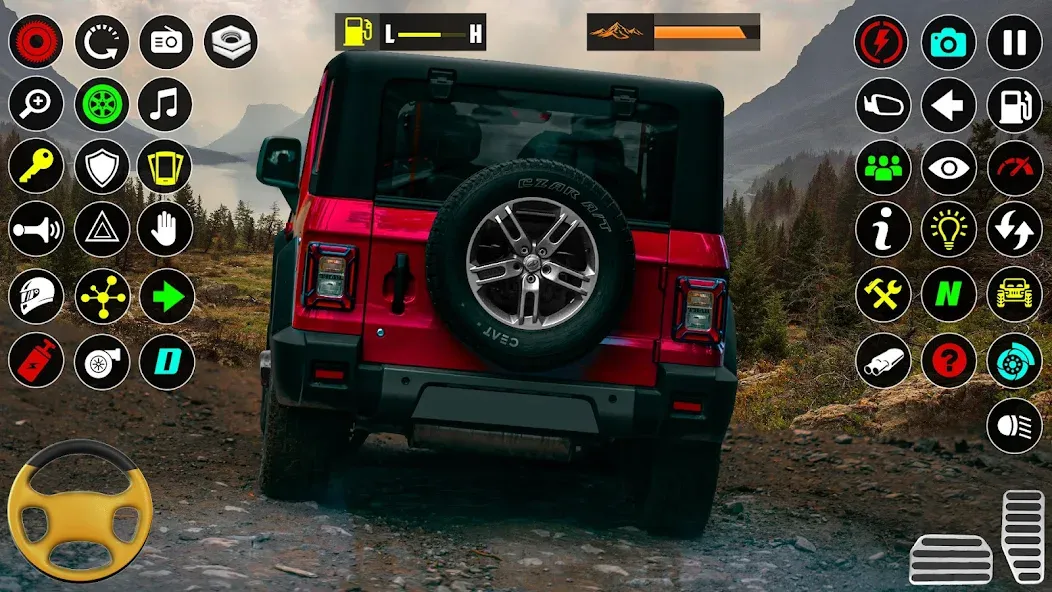 Offroad SUV: 4x4 Driving Game. (Оффроуд внедорожник) МОД/Взлом [Много монет, Открытые уровни и Мега MOD] Screenshot 4