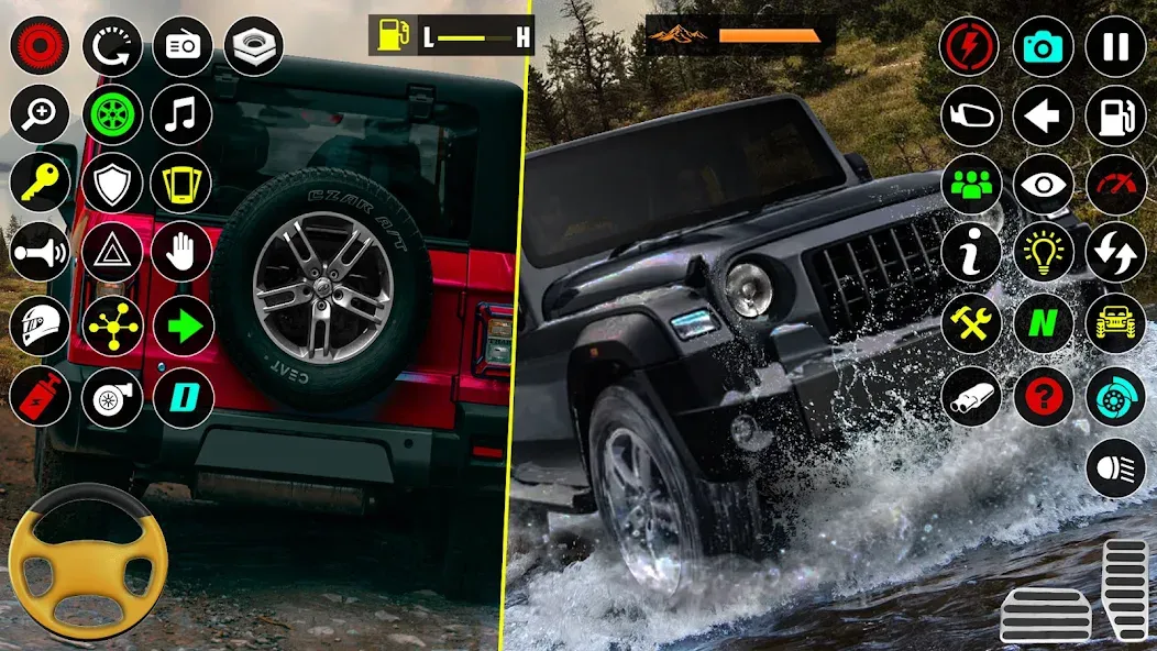 Offroad SUV: 4x4 Driving Game. (Оффроуд внедорожник) МОД/Взлом [Много монет, Открытые уровни и Мега MOD] Screenshot 5