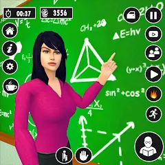 Скачать High School Teacher Life Game Взлом (Много денег) на Андроид бесплатно