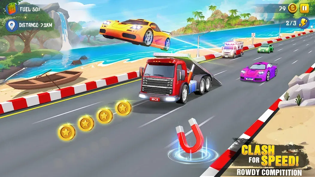 Mini Car Racing Game Legends МОД/Взлом [Много денег, Монет и Все открыто] Screenshot 3