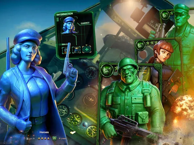 TOY WARS BETA (Армия Мен Страйк Бета) МОД/Взлом [Много денег, Монет и Все открыто] Screenshot 5