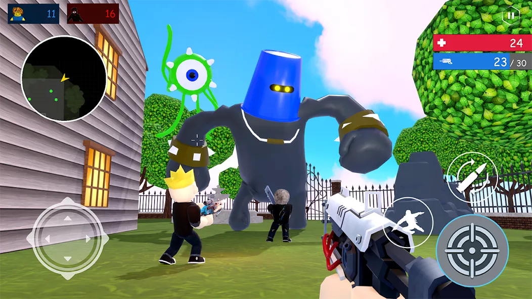 Alphabet Shooter: Survival FPS (Алфавит Шутер) МОД/Взлом [Все открыто, Дополнительные деньги и Меню MOD] Screenshot 2