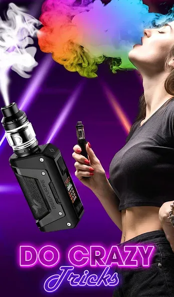 Vape 'N Pod Trick Simulator МОД/Взлом [Меню, Бесконечные монеты и Открытые уровни] Screenshot 3
