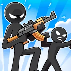 Скачать Взломанная Stickman Defenders: Stick War на Андроид с модом на много денег