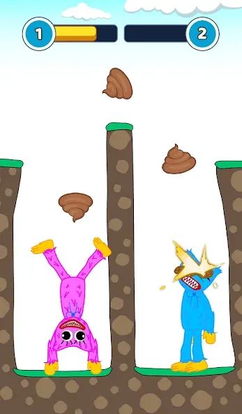 Hugy's Funny Animated Story МОД/Взлом [Деньги, Монеты и Меню MOD] Screenshot 3