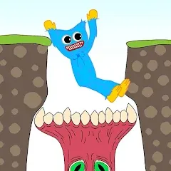 Скачать Взломанная Hugy's Funny Animated Story на Андроид (Все открыто)