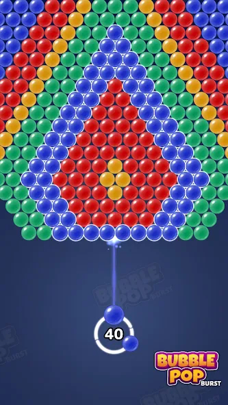 Bubble Pop Burst: Bubble Shoot (Бабл Поп Брст) МОД/Взлом [Много монет, Открытые уровни и Мега MOD] Screenshot 4