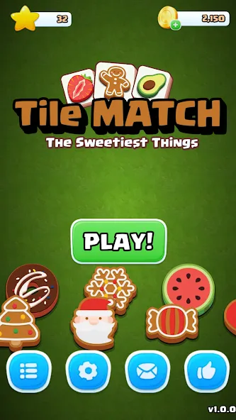Tile Match Sweet -Triple Match МОД/Взлом [Бесконечные деньги, Монеты и Мега MOD] Screenshot 4