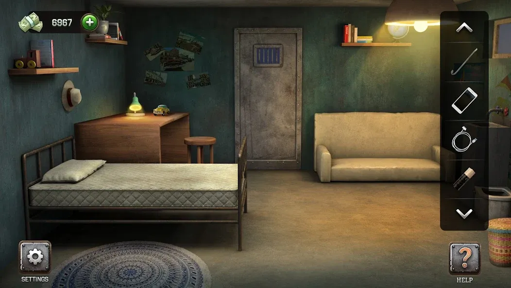 100 Doors - Escape from Prison (сто) МОД/Взлом [Все открыто, Дополнительные деньги и Меню MOD] Screenshot 3
