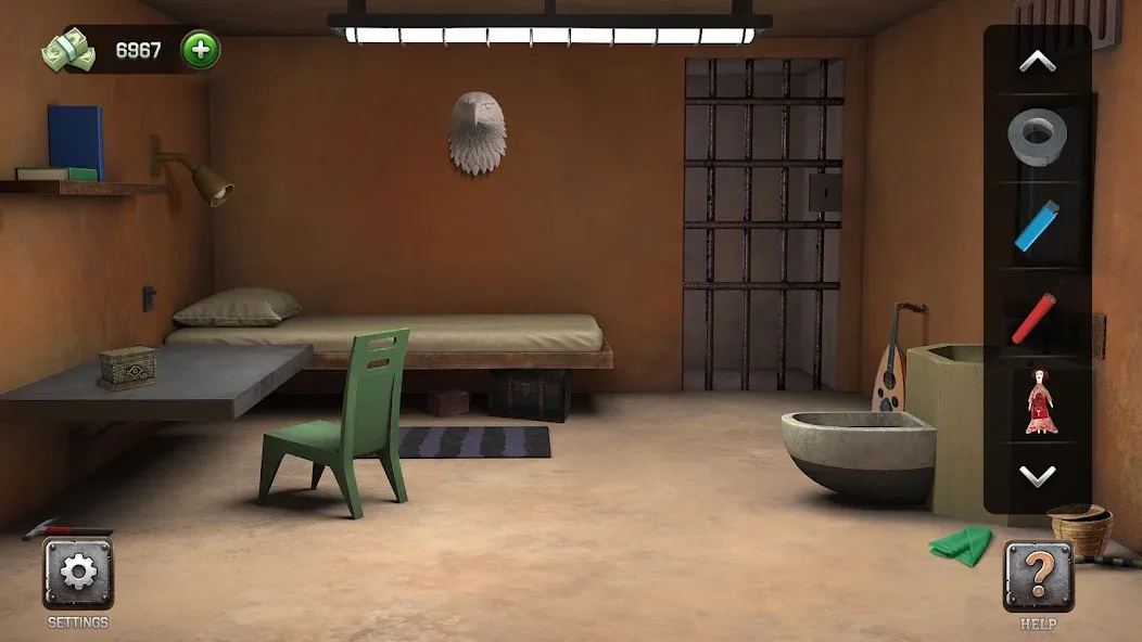 100 Doors - Escape from Prison (сто) МОД/Взлом [Все открыто, Дополнительные деньги и Меню MOD] Screenshot 4