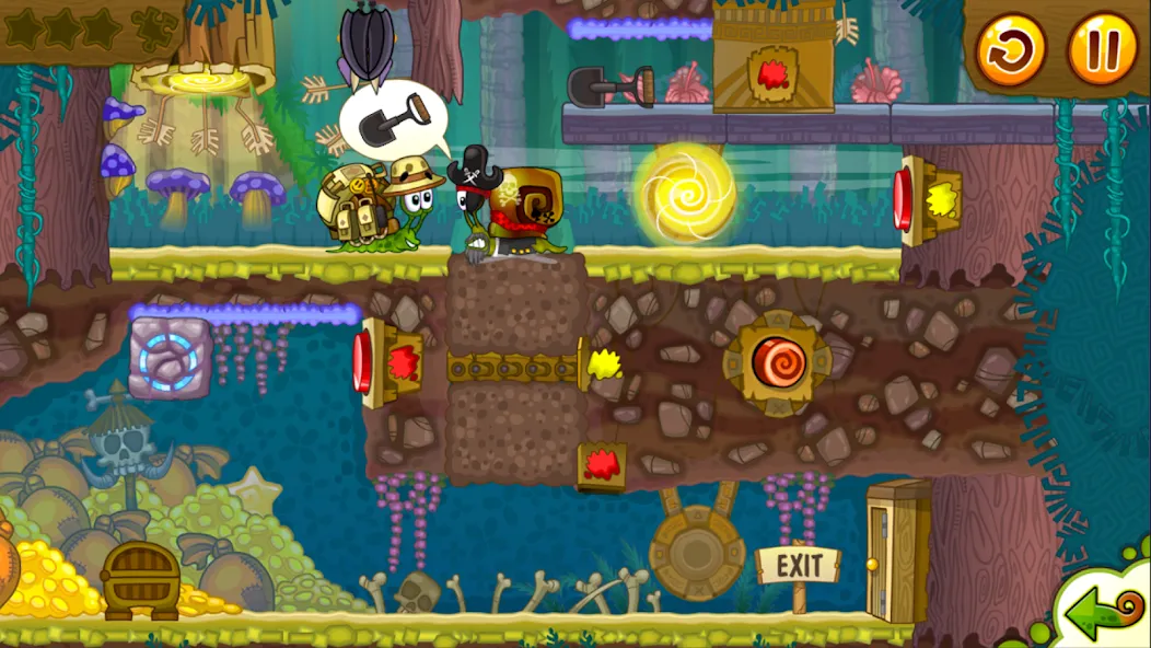 Snail Bob 2 МОД/Взлом [Бесконечные деньги, Монеты и Мега MOD] Screenshot 3