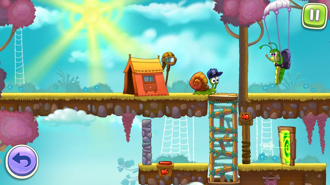 Snail Bob 3 МОД/Взлом [Деньги, Монеты и Меню MOD] Screenshot 1