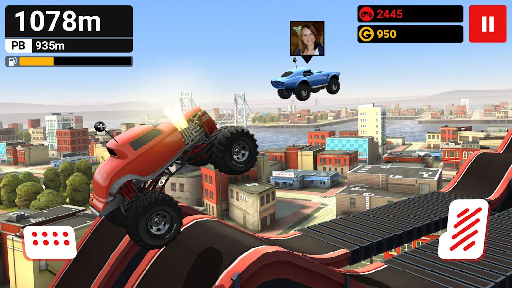 MMX Hill Dash (ММХ Хилл Клайм) МОД/Взлом [Деньги, Монеты и Меню MOD] Screenshot 1