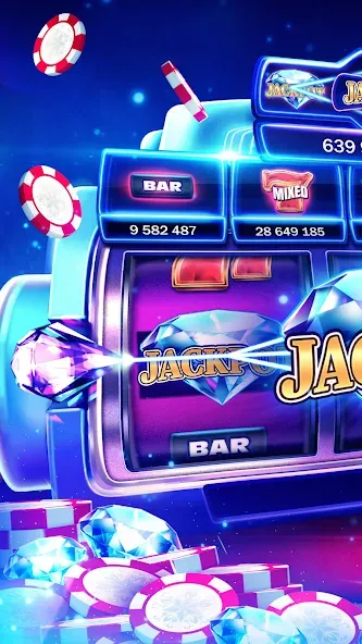 Huuuge Casino Slots Vegas 777 (Хьюдж Казино Слотс Вегас 777) МОД/Взлом [Все открыто, Дополнительные деньги и Меню MOD] Screenshot 1
