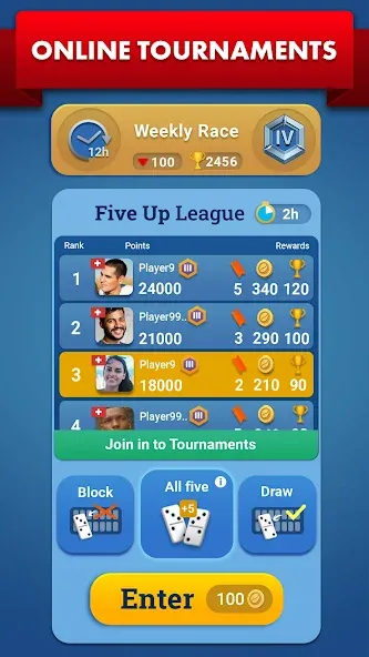 Dominos Party - Classic Domino МОД/Взлом [Бесконечные деньги, Монеты и Мега MOD] Screenshot 3