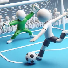 Скачать Взломанная Goal Party - Soccer Freekick (Много денег) на Андроид бесплатно