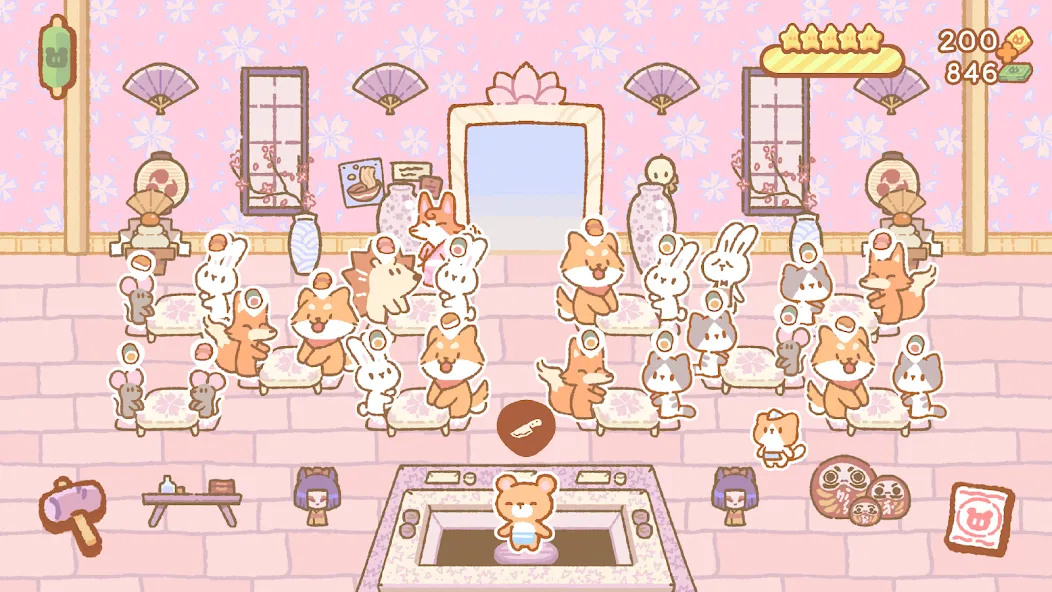 Kuma Sushi Bar МОД/Взлом [Бесконечные деньги, Монеты и Мега MOD] Screenshot 5