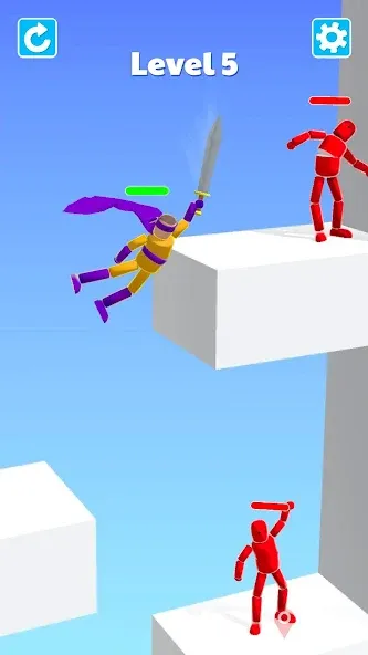 Ragdoll ninja: Imposter hero (Рагдолл Ниндзя) МОД/Взлом [Бесконечные деньги, Монеты и Мега MOD] Screenshot 2