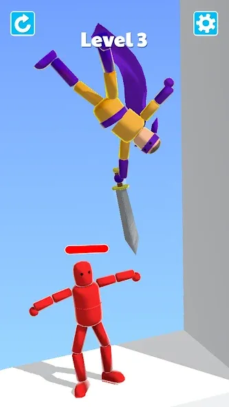 Ragdoll ninja: Imposter hero (Рагдолл Ниндзя) МОД/Взлом [Бесконечные деньги, Монеты и Мега MOD] Screenshot 4