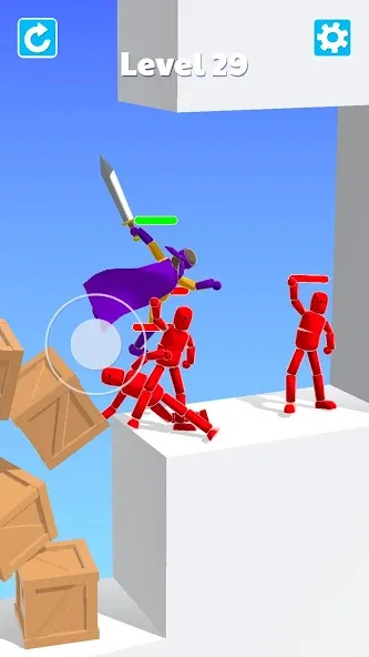 Ragdoll ninja: Imposter hero (Рагдолл Ниндзя) МОД/Взлом [Бесконечные деньги, Монеты и Мега MOD] Screenshot 5