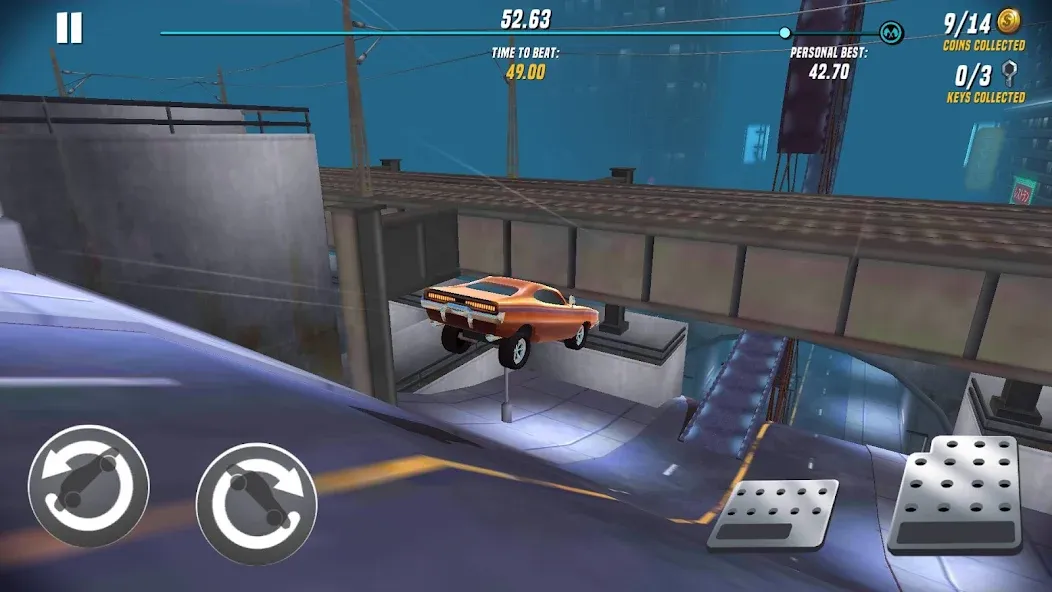 Stunt Car Extreme (Стант Кар Экстрим) МОД/Взлом [Бесконечные деньги, Монеты и Мега MOD] Screenshot 2