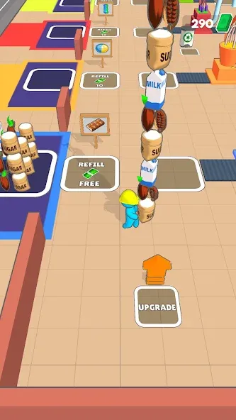 Candy Factory (Кэнди Фактори) МОД/Взлом [Меню, Бесконечные монеты и Открытые уровни] Screenshot 1