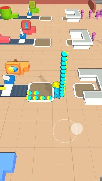 Candy Factory (Кэнди Фактори) МОД/Взлом [Меню, Бесконечные монеты и Открытые уровни] Screenshot 3