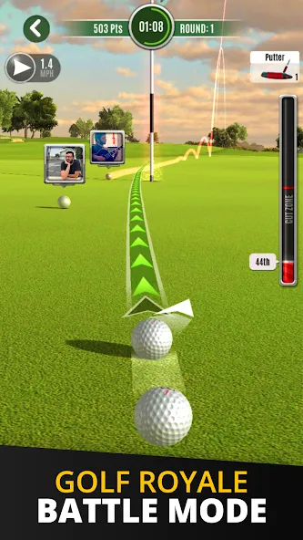Ultimate Golf! МОД/Взлом [Бесконечные деньги, Монеты и Мега MOD] Screenshot 3