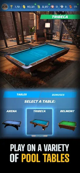Ultimate 8 Ball Pool (Бол Смеш) МОД/Взлом [Бесконечные деньги, Монеты и Мега MOD] Screenshot 5