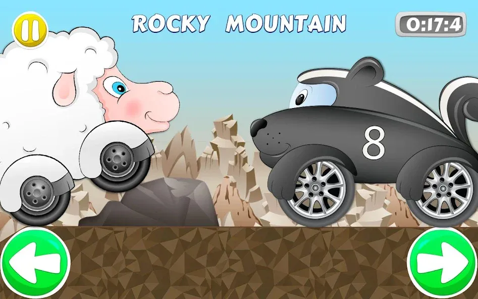 Racing car game for kids МОД/Взлом [Бесконечные деньги, Монеты и Мега MOD] Screenshot 3