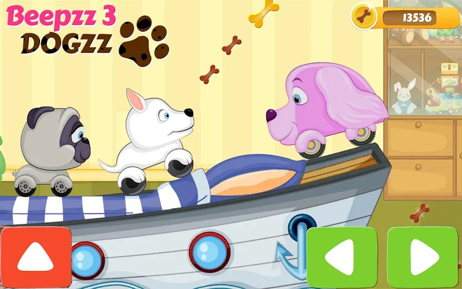 Racing games for kids - Dogs МОД/Взлом [Много денег, Монет и Все открыто] Screenshot 1