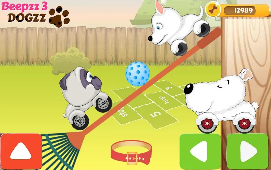 Racing games for kids - Dogs МОД/Взлом [Много денег, Монет и Все открыто] Screenshot 4