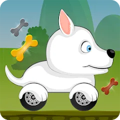 Скачать Racing games for kids - Dogs Взлом (Все машины разблокированы) на Android бесплатно