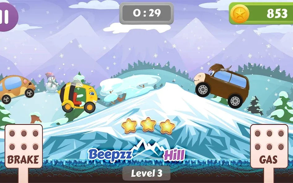 Car Racing game for toddlers МОД/Взлом [Много денег, Монет и Все открыто] Screenshot 5
