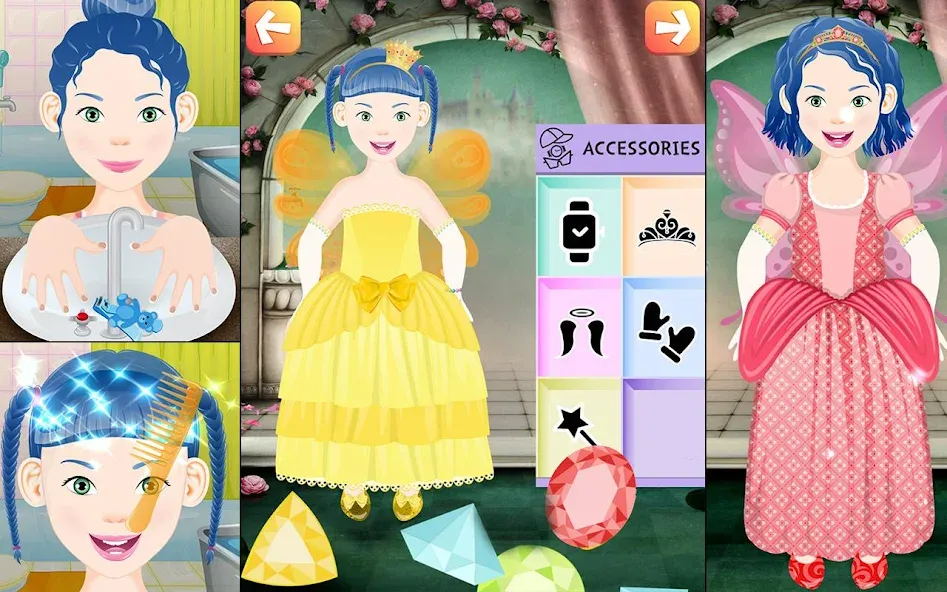 Dress Up game for girls МОД/Взлом [Все открыто, Дополнительные деньги и Меню MOD] Screenshot 2