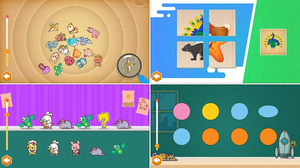 690 Puzzles for preschool kids МОД/Взлом [Деньги, Монеты и Меню MOD] Screenshot 5