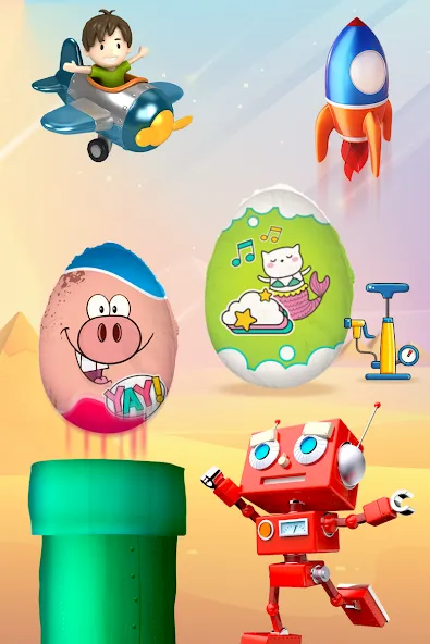 Surprise Eggs - Toddler games МОД/Взлом [Много монет, Открытые уровни и Мега MOD] Screenshot 3