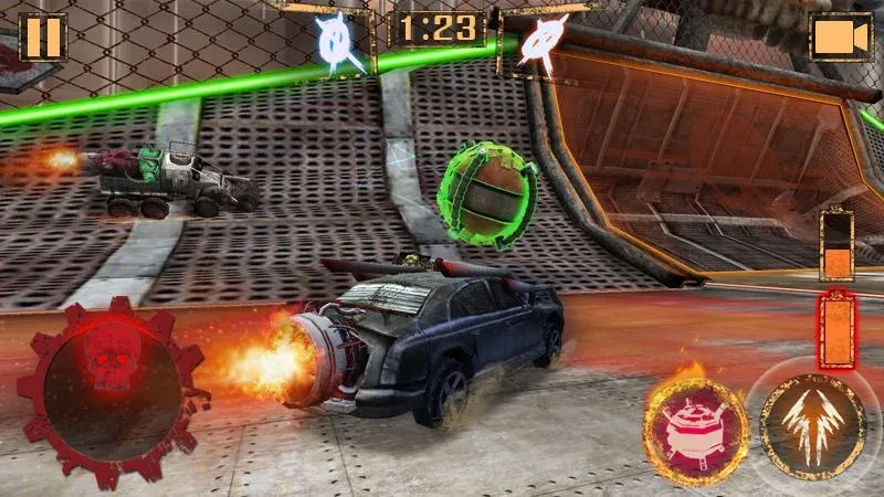 Rocket Car Ball МОД/Взлом [Все открыто, Дополнительные деньги и Меню MOD] Screenshot 1