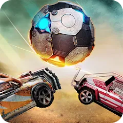 Скачать Взломанная Rocket Car Ball (Много денег) на Андроид бесплатно