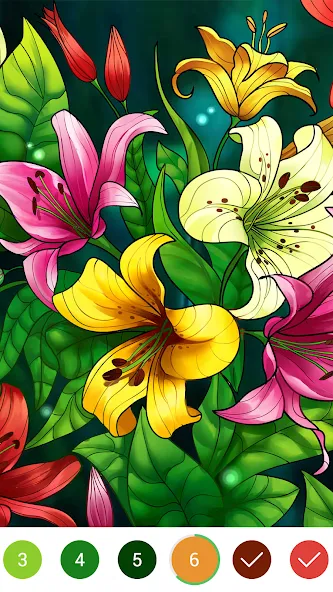 Coloring Book: Color by Number (Колоринг Бук) МОД/Взлом [Все открыто, Дополнительные деньги и Меню MOD] Screenshot 1