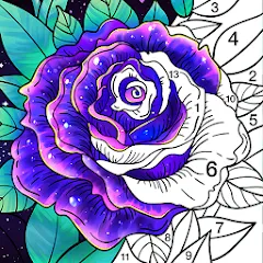 Скачать Coloring Book: Color by Number Взлом (Все открыто) на Андроид