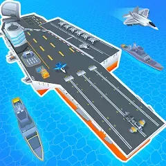 Скачать Idle Aircraft Carrier Взлом (много денег) на Андроид бесплатно