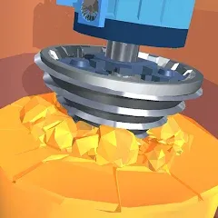 Скачать Idle Dig Factory взлом на много денег и алмазов для Андроида