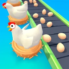 Скачать Idle Egg Factory взлом на много денег и без рекламы на андроид