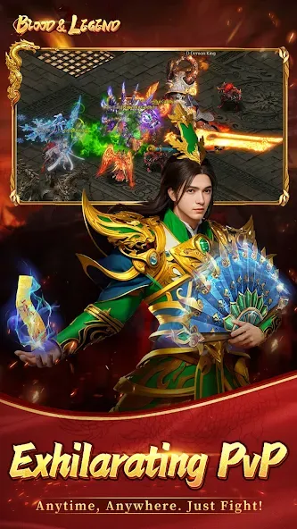 Blood&Legend:Dragon King idle МОД/Взлом [Много денег, Монет и Все открыто] Screenshot 3