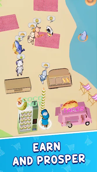 Animal Mart: Tycoon Games (Мой Зверинец Март) МОД/Взлом [Много монет, Открытые уровни и Мега MOD] Screenshot 4