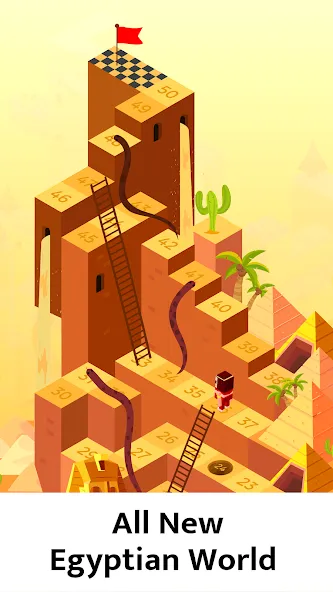 Snakes and Ladders Board Games МОД/Взлом [Меню, Бесконечные монеты и Открытые уровни] Screenshot 4