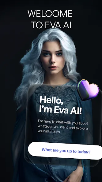 EVA Character AI & AI Friend (ИВА АИ) МОД/Взлом [Много денег, Монет и Все открыто] Screenshot 1